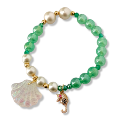 XB146230250 PULSERA ELÁSTICA DIJE CONCHA - comprar en línea