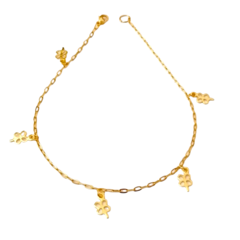 Pulsera Tobillera con Dijes