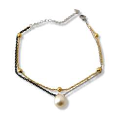 Pulsera Doble con Dijes