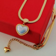 XN516196230A DIJE CORAZÓN PERLA CON GARGANTILLA