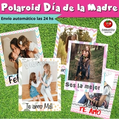 Kit imprimible Polaroid Día de la madre