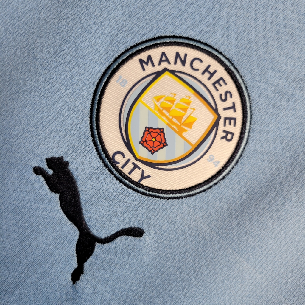 Camisa Manchester City Home (1) 2023/24 Puma Jogador Masculina