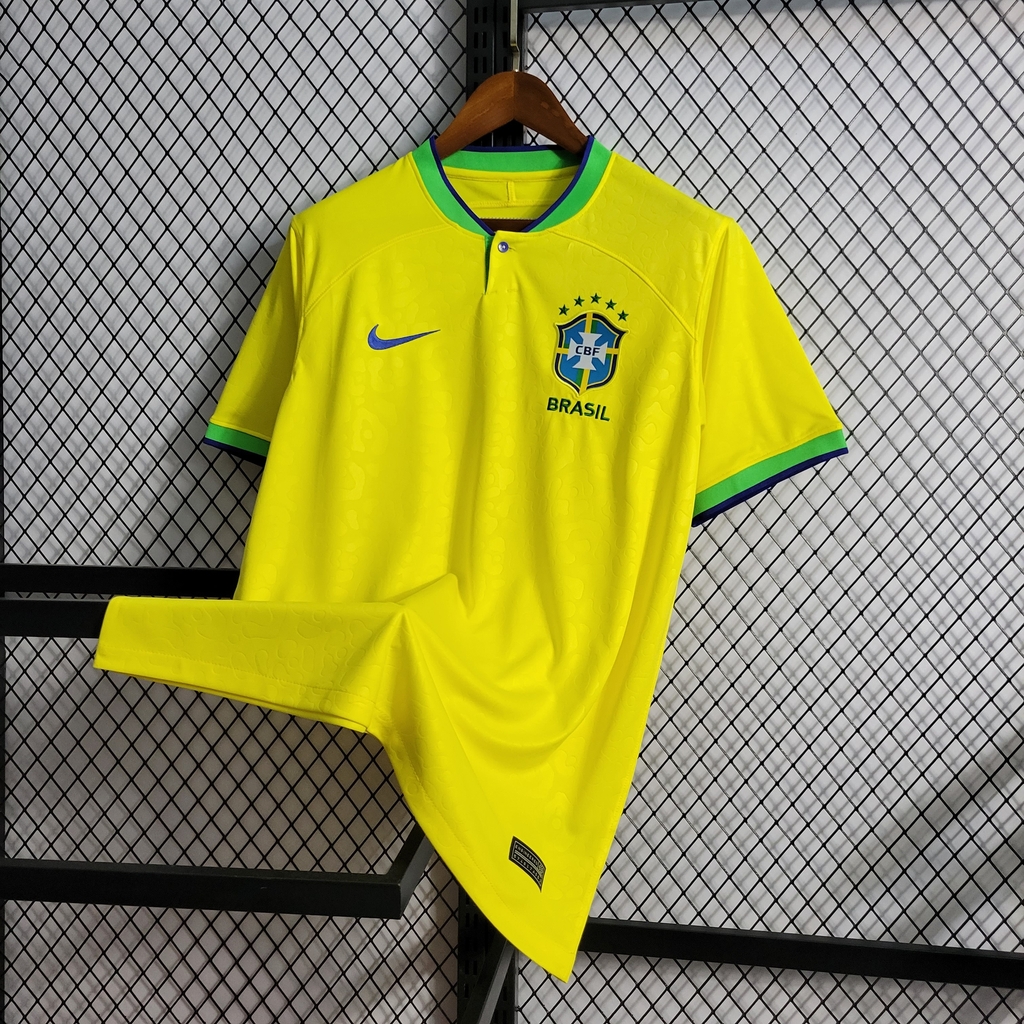 Camisa Brasil - Copa do Mundo 2018- Torcedor Masculina - Amarela