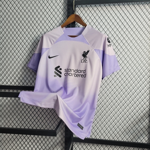 Camisa Liverpool II 21/22 Marfim - Nike - Masculino Torcedor