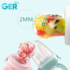 10 Repuestos para Chupón Bebé Frutas Silicón, Mayoreo