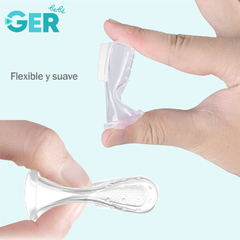 Imagen de Cepillo Dental Para Bebé Aseo Personal Dedal Silicón