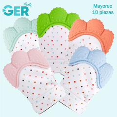 10 Guantes Para Morder Mordedera Bebé Guante Dentición.
