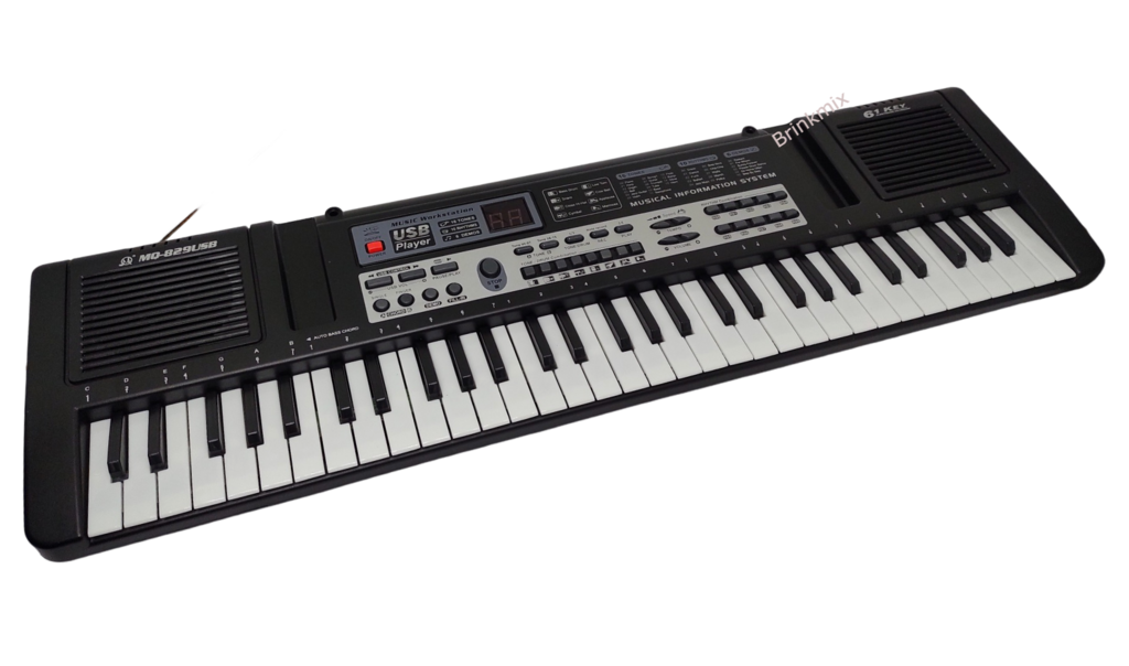 Piano de Madeira Inafntil com 25 Teclas com Controle Digital e