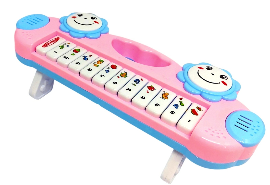 Super Teclado Piano Musical Infantil Bebe Educativo Sons Cor Mickey