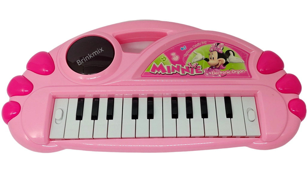 Brinquedo Teclado Infantil Com Microfone Musical 24 Musicas no