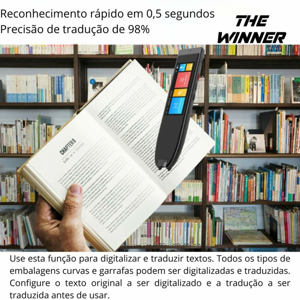 Compre Caneta de scanner fácil de usar Digitalização rápida Caneta