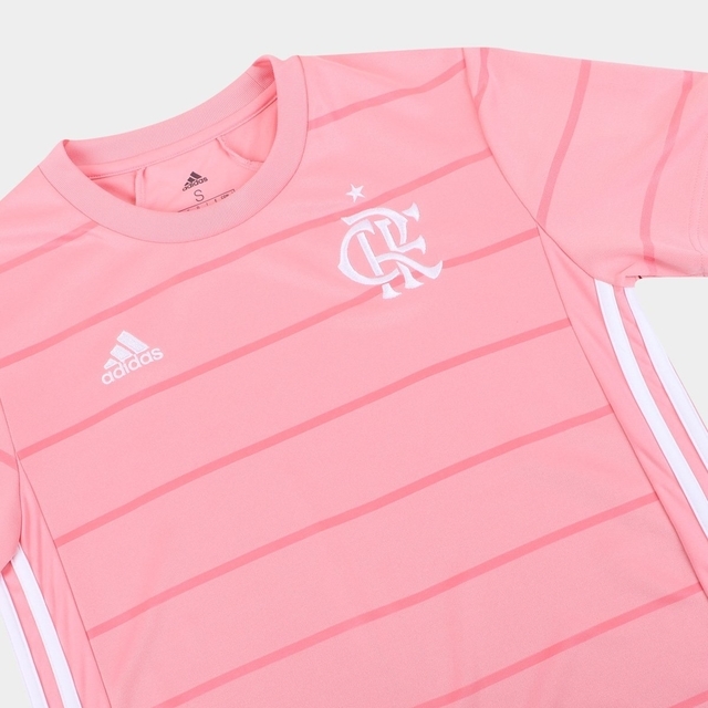 Camisa Internacional Outubro Rosa 21/22 - Adidas - Feminina Baby Look