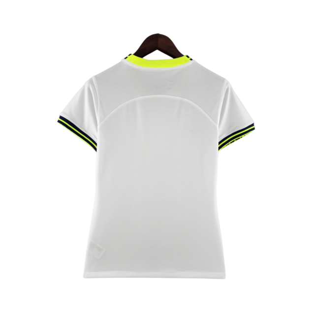 Camisa Tottenham Home 22/23 Torcedor Nike Feminina - Branca