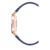 Reloj Nine West | 36mm Cristal Fondo Azul Correa de Piel Color Azul Modelo NW/2346RGBL en internet