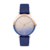 Reloj Nine West | 36mm Cristal Fondo Azul Correa de Piel Color Azul Modelo NW/2346RGBL