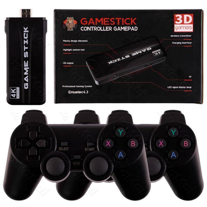 Game Stick 4K DX Modificado Sistema, Melhorado e com Jogos 100% Lista  Completa - Dantas X Games