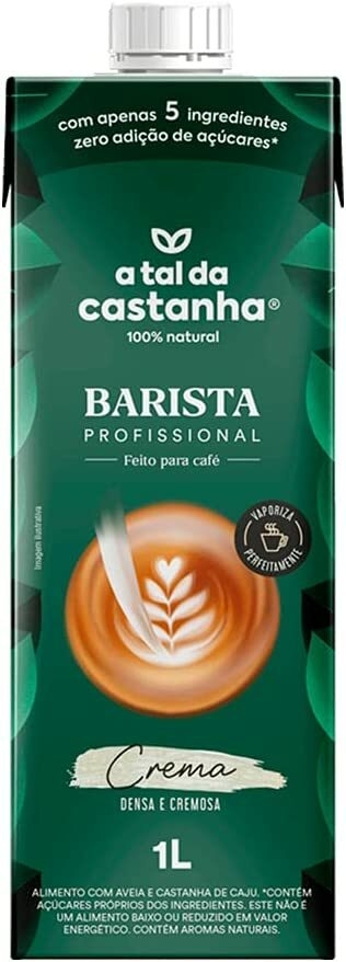 LEITE BARISTA A TAL DA CASTANHA 1 LITRO