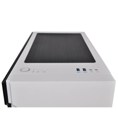Gabinete H200 TG Snow Blanco - RGB