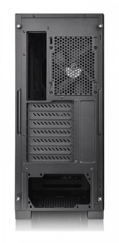 Gabinete gamer THERMALTAKE VERSA T25 TG BLACK TEMP GLASS - ShopGamer - Tienda de Computación
