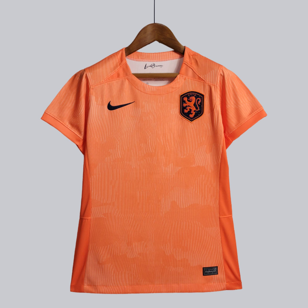 Camisa Holanda Home Copa do Mundo 2022 - Laranja