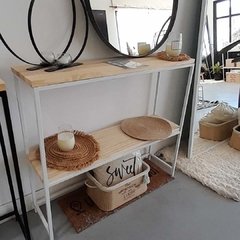 Mesa Recibidora con estante