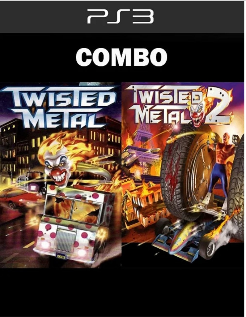 twisted metal black para ps3 em mídia digital