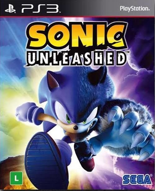 Sonic Unleashed para ps3 em mídia digital