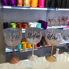 Taças Gin Bicolor Personalizadas