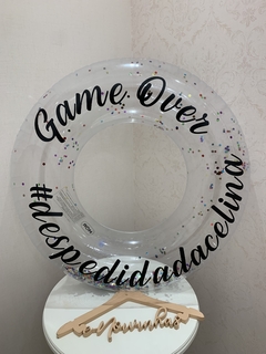 Bóias Glitter Personalizadas - e-Noivinhas