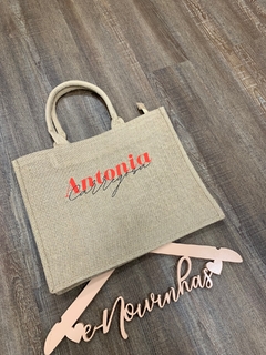 Bolsa de Praia Personalizada - e-Noivinhas