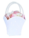 Cesta de Flores Lily Branca