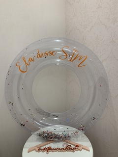 Bóias Glitter Personalizadas - comprar online