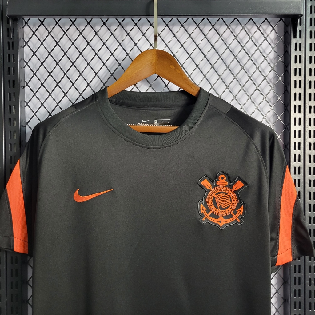 Camisa Pré Jogo do Corinthians 22 Nike - Feminina