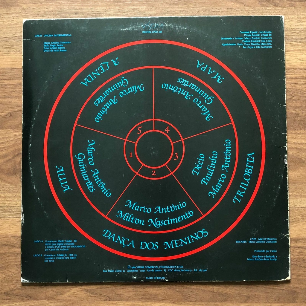 LP Uakti Mapa (1989)