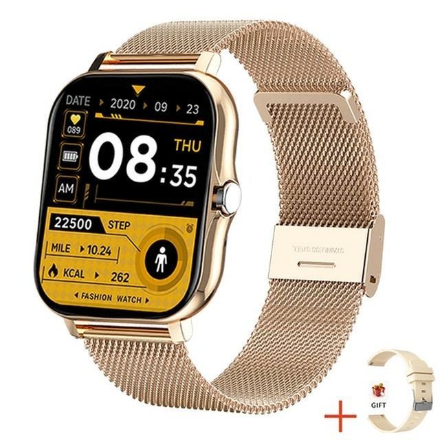 Smartwatch Relogio Smart Watch Masculino Feminino Ouvir Música Frequência  Cardíaca Monitoramento da Pressão Arterial Atender o Telefone IP67 à Prova  D'água Para Android IOS