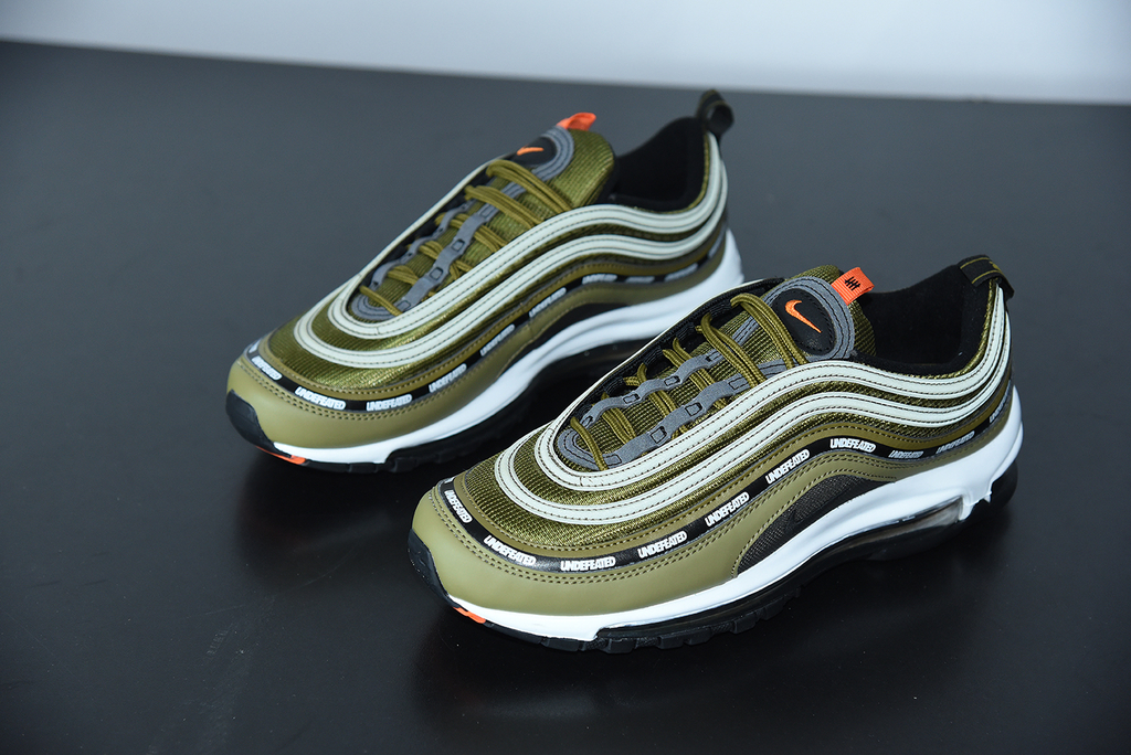 undefeated x nike air max 97 militia green