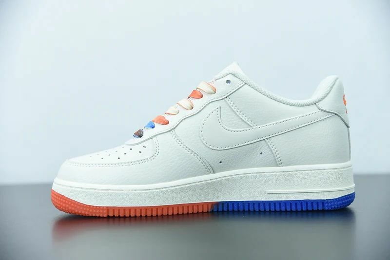 nike air force 1 beige orange