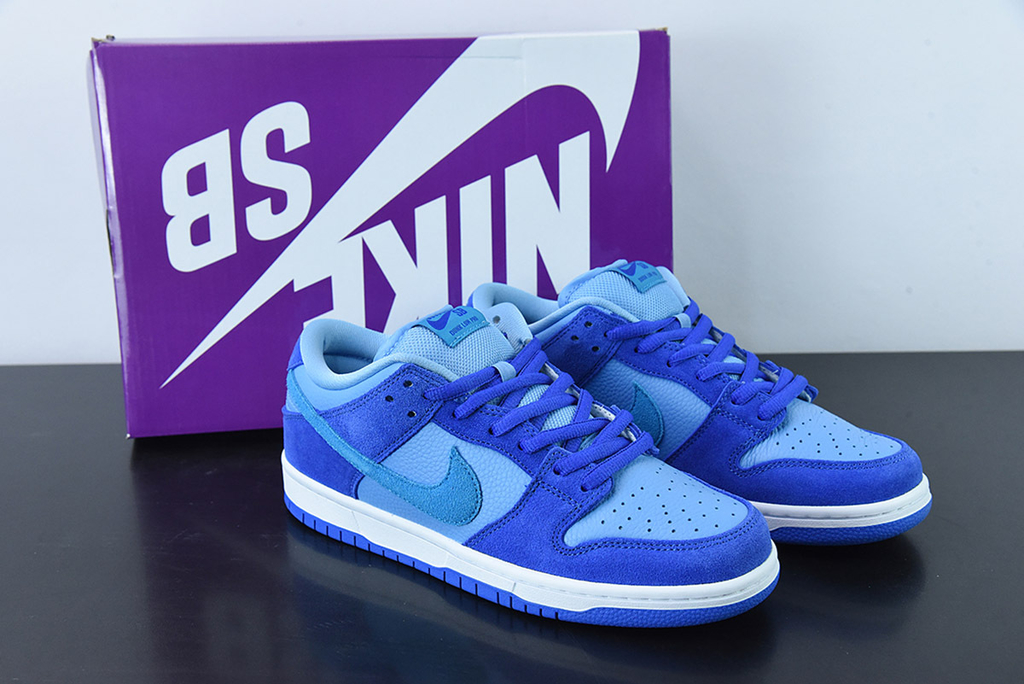 blue nike sb dunk low