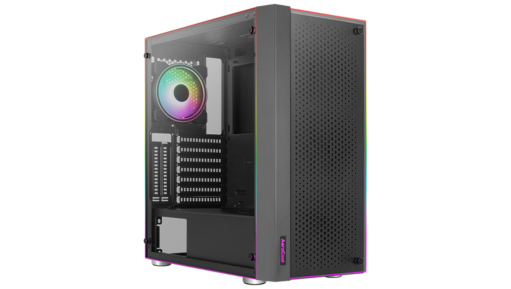 Gabinete AeroCool Skribble con Ventana ARGB, Midi-Tower, ATX/Micro-ATX ...