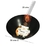 Wok acero carbono 2 capas ant mango planchuela 30cm - masterchef