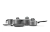 JUEGO BATERIA 5 PIEZAS MAPLE - GRIS PLATA - (7210/400) - comprar online