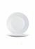 Plato Playo Vidrio Blanco 27cm
