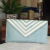 Clutch cartera tipo sobre azul