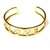 Brazalete dorado LOVE