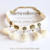 Collar / chocker blanco animal print