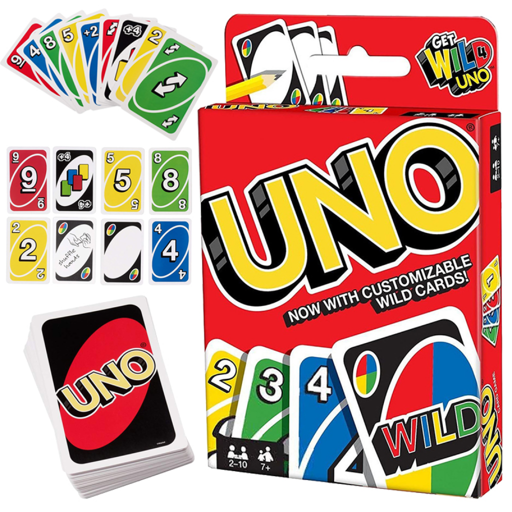 UNO - Jogo de Cartas Tradicional - Babykids