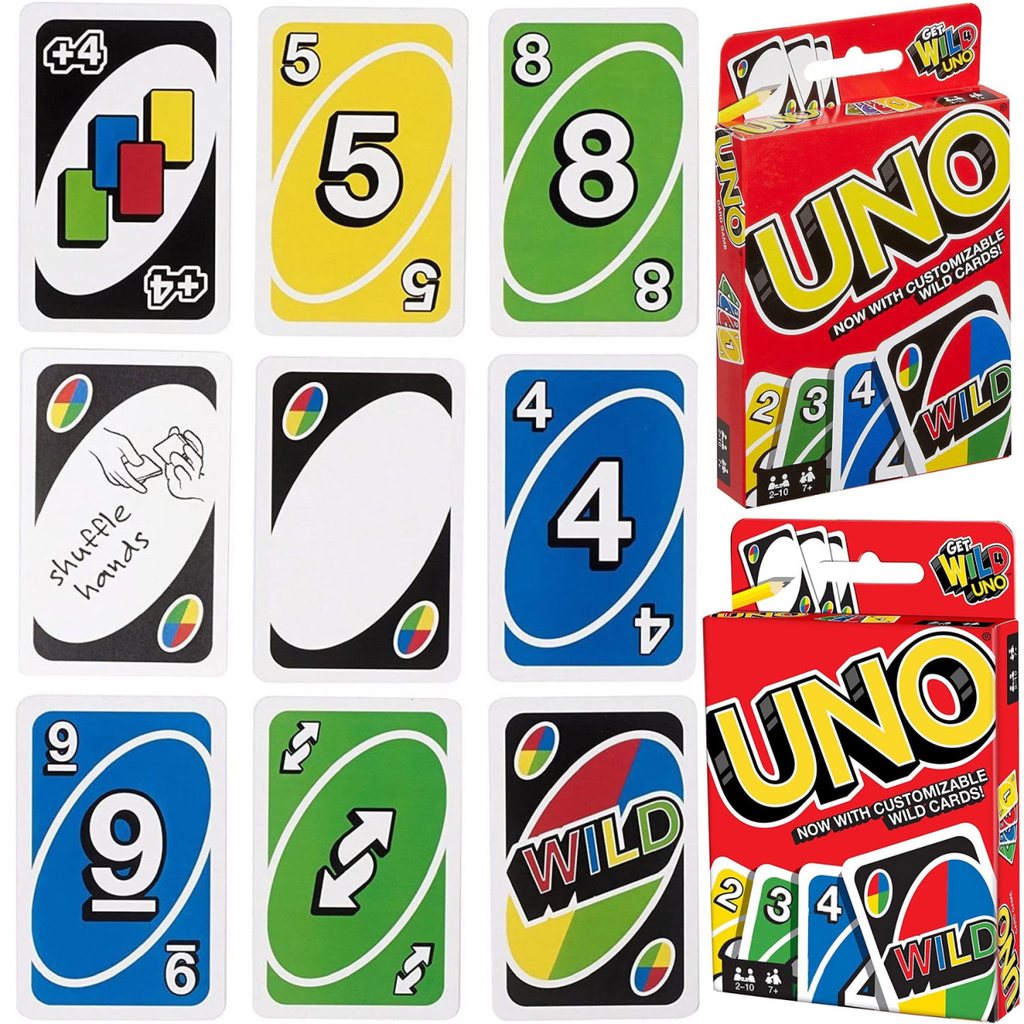 Uno Jogo de Cartas Baralho Brincadeira Divertida Adulto Criança