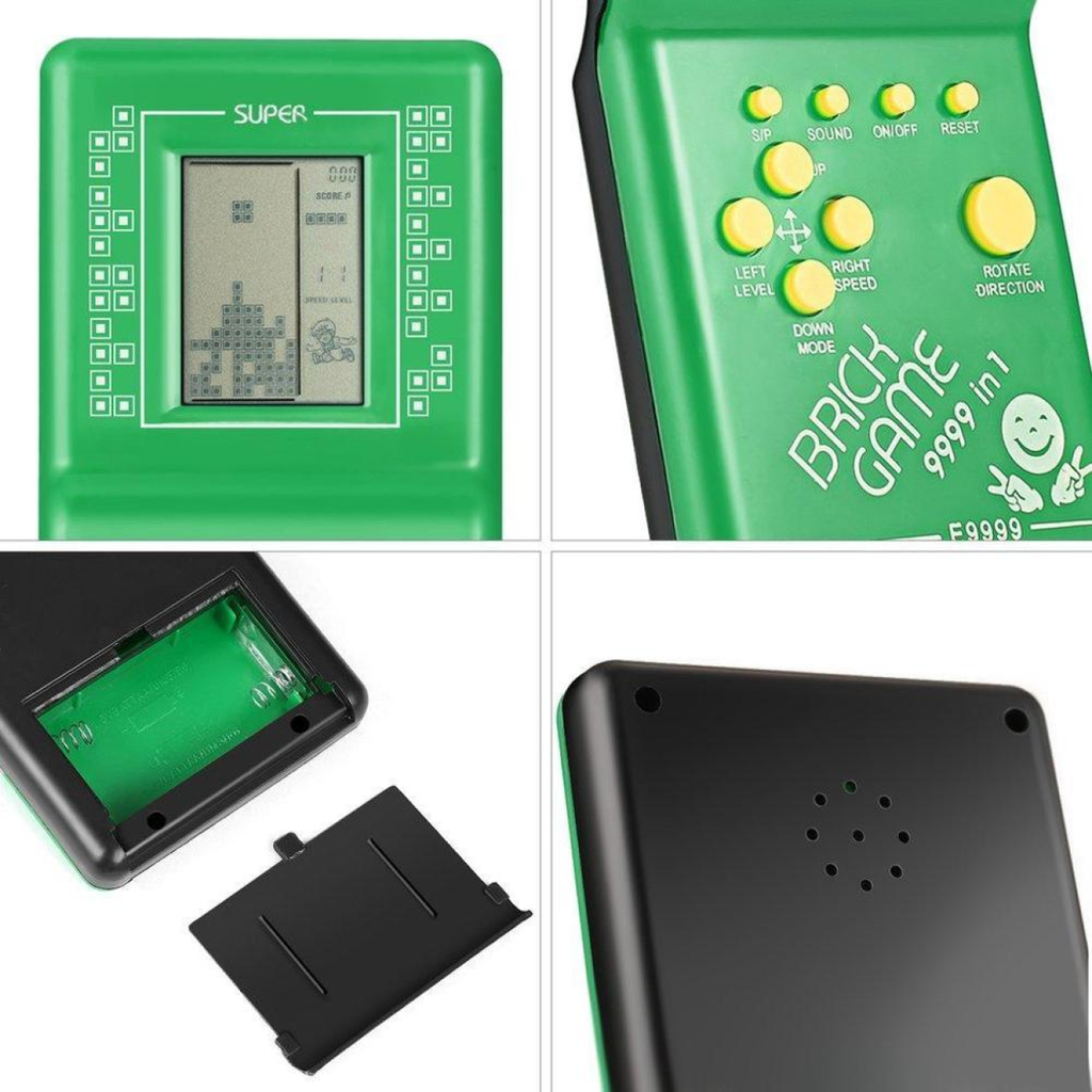 Mini Game Portátil 9999 jogos em 1 - Antigo Retrô – Qualitá Home