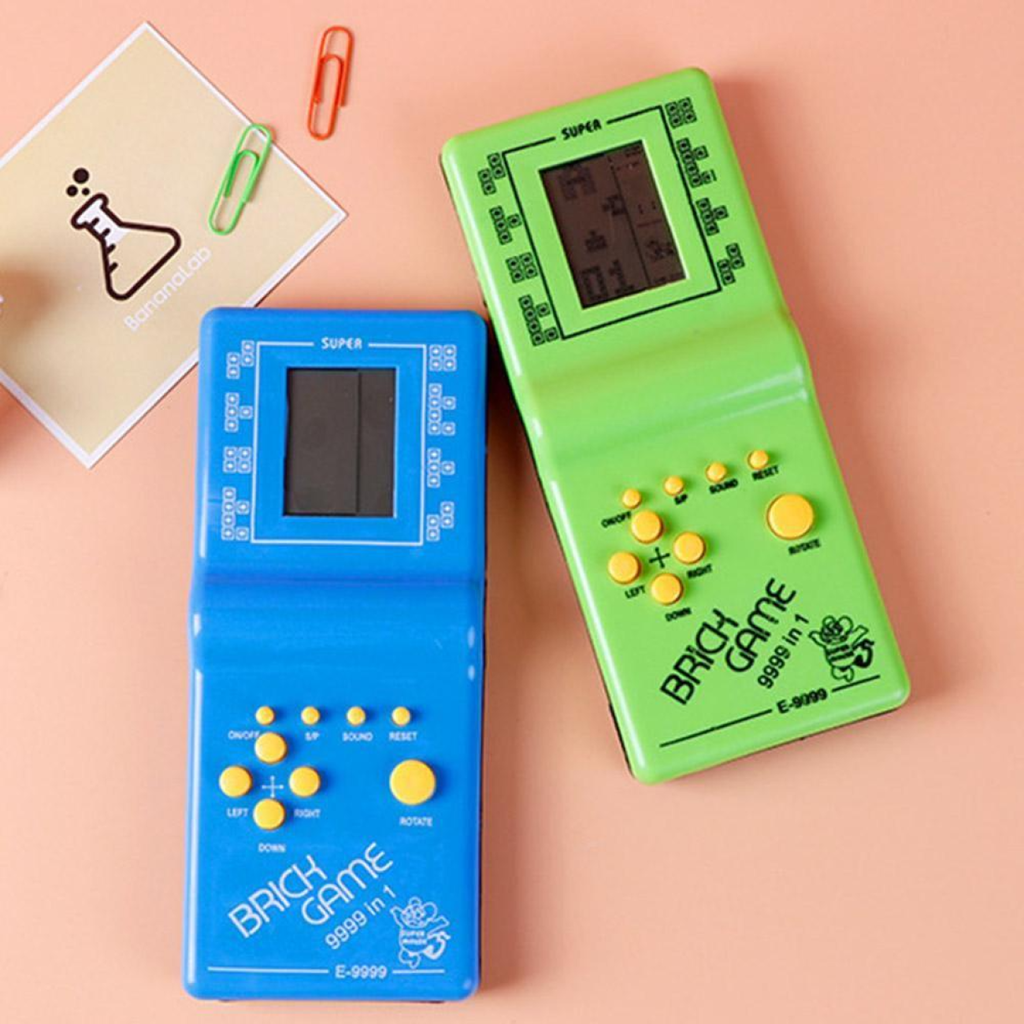 Mini game retro portatil brick games retro 9999 jogos em 1