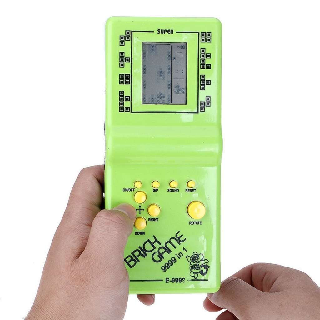 Console Mini Game Antigo Retro 9999 Jogos - Verde
